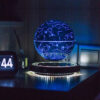 Magnetická levitujúca LED lampová guľa s hviezdami Užsisakykite Trendai.lt 30