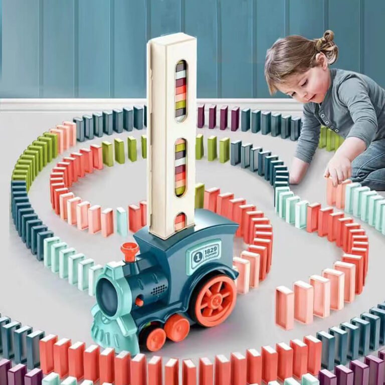 Elektrický automatický domino vlak Užsisakykite Trendai.lt 4