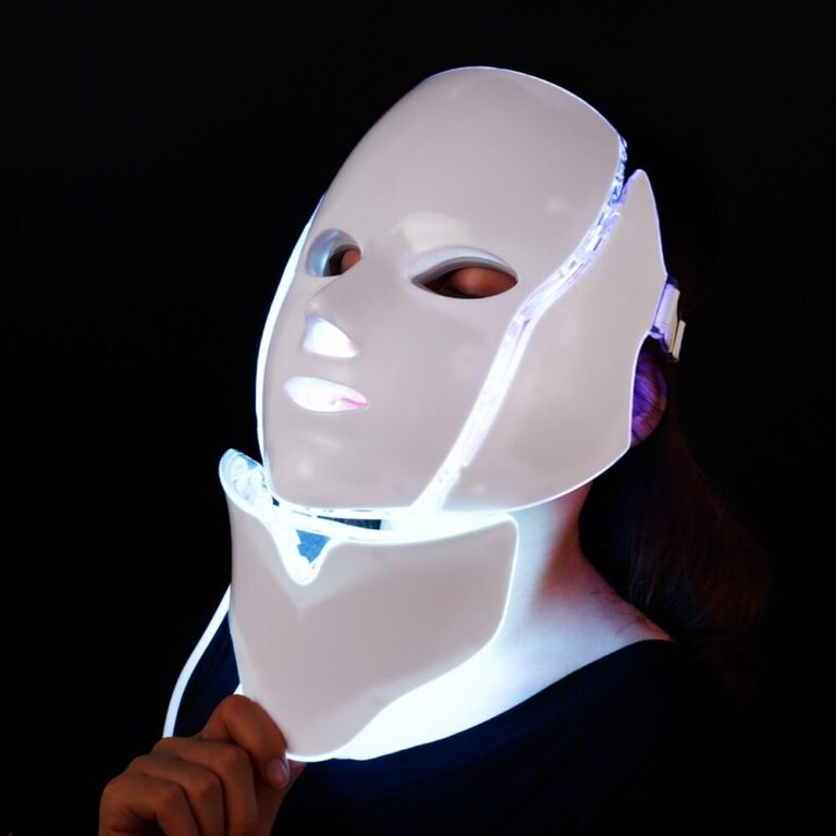LED maska ​​na tvár a krk s fotonickou svetelnou terapiou Užsisakykite Trendai.lt 4