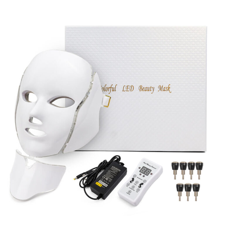 LED maska ​​na tvár a krk s fotonickou svetelnou terapiou Užsisakykite Trendai.lt 10