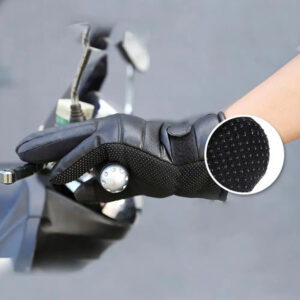 Elektrické vyhrievané kožené rukavice Užsisakykite Trendai.lt 18