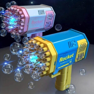 Elektrická automatická bublinková pištoľ, Bubble Machine pre deti Bazooka Rocket Užsisakykite Trendai.lt 15
