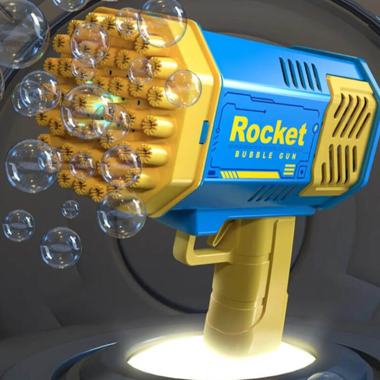 Elektrická automatická bublinková pištoľ, Bubble Machine pre deti Bazooka Rocket Užsisakykite Trendai.lt 14