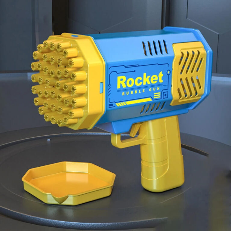 Elektrická automatická bublinková pištoľ, Bubble Machine pre deti Bazooka Rocket Užsisakykite Trendai.lt 7
