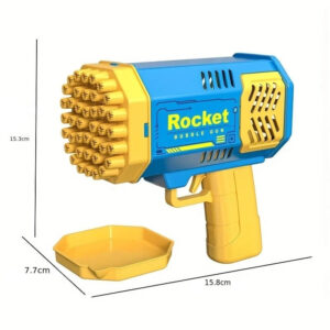 Elektrická automatická bublinková pištoľ, Bubble Machine pre deti Bazooka Rocket Užsisakykite Trendai.lt 23