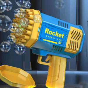 Elektrická automatická bublinková pištoľ, Bubble Machine pre deti Bazooka Rocket Užsisakykite Trendai.lt 24