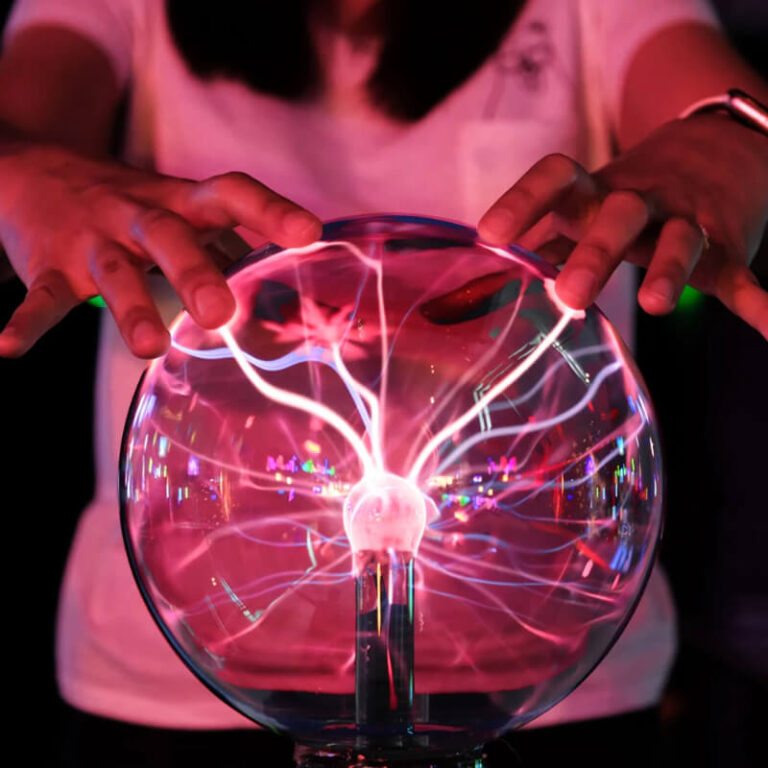Magická plazmová lampa v skle s bleskom – fyzikálny experiment dokonca 20CM Užsisakykite Trendai.lt 4