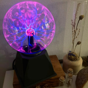 Magická plazmová lampa v skle s bleskom – fyzikálny experiment dokonca 20CM Užsisakykite Trendai.lt 18