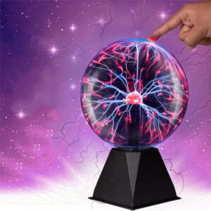 Magická plazmová lampa v skle s bleskom – fyzikálny experiment dokonca 20CM Užsisakykite Trendai.lt 21