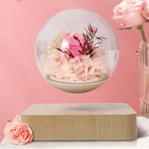 Magnetická levitujúca dekorácia – Lietajúca guľa s kvetom Užsisakykite Trendai.lt 16