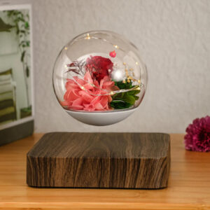 Magnetická levitujúca dekorácia – Lietajúca guľa s kvetom Užsisakykite Trendai.lt 18
