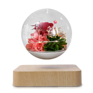 Magnetická levitujúca dekorácia – Lietajúca guľa s kvetom Užsisakykite Trendai.lt 20