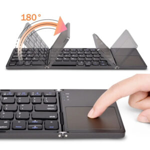 Mini skladacia bezdrôtová klávesnica s povrchom citlivým na dotyk Užsisakykite Trendai.lt 14