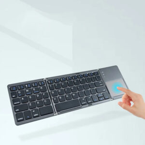 Mini skladacia bezdrôtová klávesnica s povrchom citlivým na dotyk Užsisakykite Trendai.lt 17