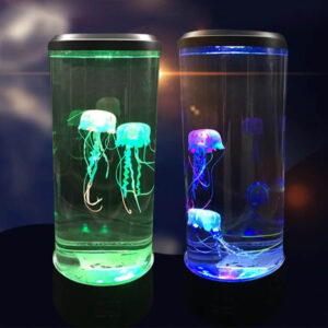 Prenosná nočná LED stolná lampa s imitáciou medúzy Užsisakykite Trendai.lt 12