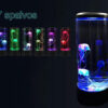 Prenosná nočná LED stolná lampa s imitáciou medúzy Užsisakykite Trendai.lt 29