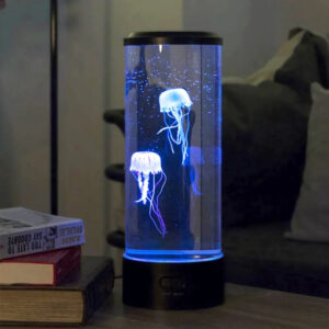 Prenosná nočná LED stolná lampa s imitáciou medúzy Užsisakykite Trendai.lt 11