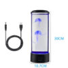Prenosná nočná LED stolná lampa s imitáciou medúzy Užsisakykite Trendai.lt 30