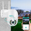 Vonkajšia bezpečnostná kamera ovládaná aplikáciou s WIFI Užsisakykite Trendai.lt 28