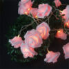 Romantická osvetlená girlanda žiaroviek v tvare prsteňov ruží Užsisakykite Trendai.lt 41