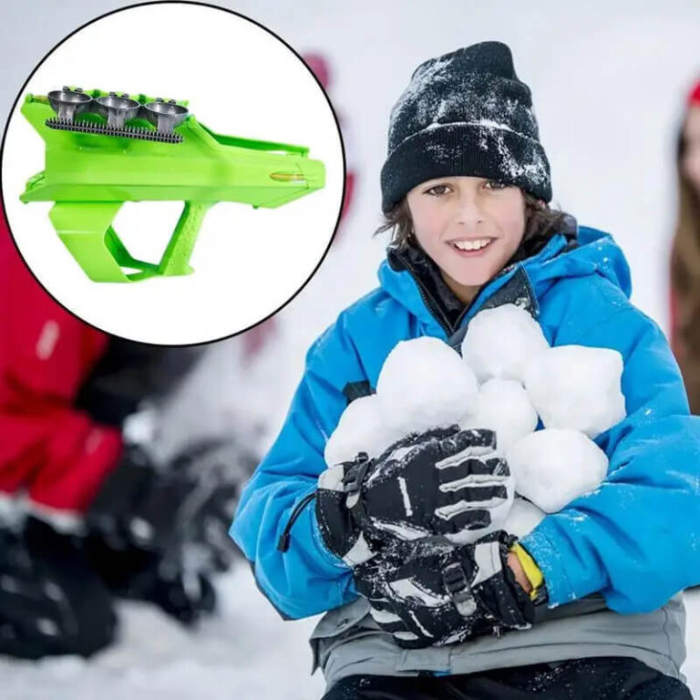Guľová pištoľ na strieľačku zo snehovej gule s gumou Užsisakykite Trendai.lt 4