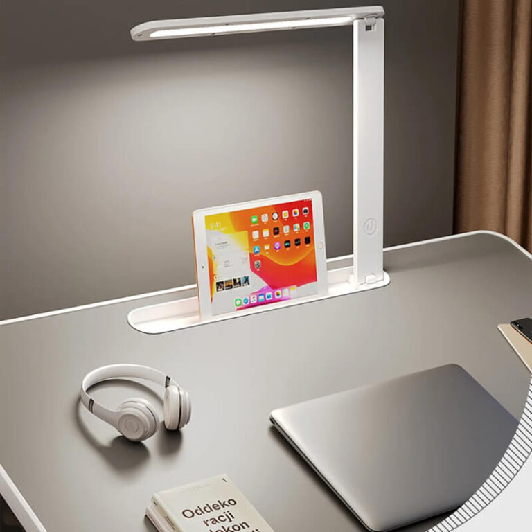 Multifunkčný skladací stôl na notebook s LED lampou Užsisakykite Trendai.lt 5