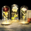 Dekoratívna lampa Svetelná ruža v skle Užsisakykite Trendai.lt 46