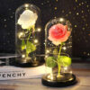 Dekoratívna lampa Svetelná ruža v skle Užsisakykite Trendai.lt 49