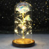Dekoratívna lampa Svetelná ruža v skle Užsisakykite Trendai.lt 55