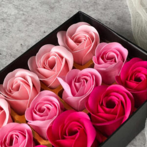 Voňavé mydlové ruže v luxusnej krabičke 18 ks. Užsisakykite Trendai.lt 10