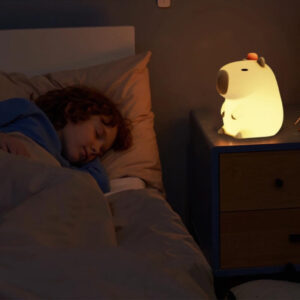 Prenosná silikónová lampa pre deti hus, kapybara, panda Užsisakykite Trendai.lt 20
