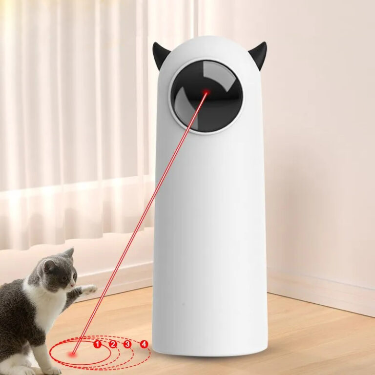 Interaktívna automatická laserová hračka pre mačky Užsisakykite Trendai.lt 8